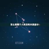 怎么看两个人有没有夫妻缘分，怎么判断夫妻缘分尽了