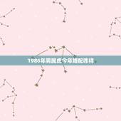 1986年男属虎今年婚配咋样，1986年属虎男婚配1981年属鸡女好吗