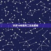 农历16年腊月二五生属相，2011年1月28日农历腊月二十五出生，属哪