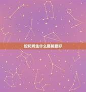 蛇和鸡生什么属相最好，我老公属蛇，我属鸡，要个什么属相的孩子好？