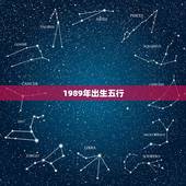 1989年出生五行，1989年出生五行是什么命？