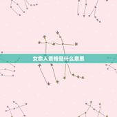 女命入贵格是什么意思，单寒不利。入贵格，赘婿妇家;入贱格，移流未免是什