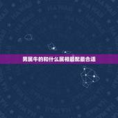 男属牛的和什么属相最配最合适，男牛配什么属相更佳