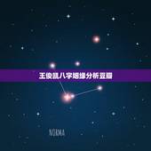 王俊凯八字姻缘分析豆瓣，求内行人看八字和姻缘，谢谢了
