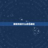属蛇的起什么店名最旺，属蛇做生意取什么店名好，风水好？