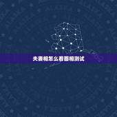 夫妻相怎么看面相测试，看这两个人的面相合适嘛？