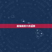 属兔阳历六月运势，64年1月10号17点出身属兔今年各月运势