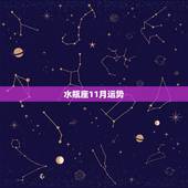 水瓶座11月运势，水瓶座男生11月的爱情运势