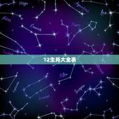 12生肖大全表，12生肖图案大全