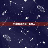 1986属虎的是什么命人，86年属虎的什么命啊