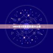 1984年4月属鼠的是什么命，1984的鼠一生婚姻状况