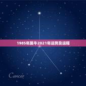 1985年属牛2021年运势及运程，属牛女2021年运势及运程每月运程