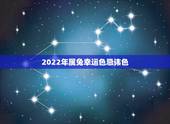2022年属兔幸运色忌讳色，2022 年属鼠的幸运色是什么颜色