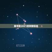 属牛女2021招财微信名，属牛的微信头像用什么比较吉利啊？谢谢你们了！