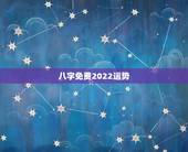 八字免费2022运势，2022年的流年运势