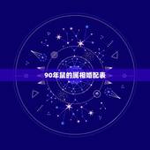 90年鼠的属相婚配表，90年属马配什么属相好