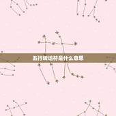 五行转运符是什么意思，为什么转运符又转又差？那转运符是作什么用的？