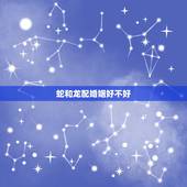 蛇和龙配婚姻好不好，属龙属蛇的相声相克