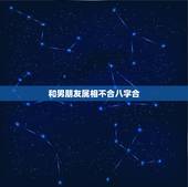 和男朋友属相不合八字合，生肖合，八字不合的人能在一起吗？