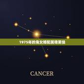 1975年的兔女婚配属啥更佳，75年属兔人2022 年运气