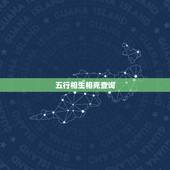 五行相生相克查询，十二生肖五行命数表