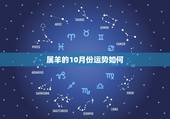 属羊的10月份运势如何，2022 年10月属羊的财运如何