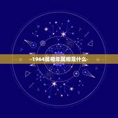 1964属相年属相是什么，1964年五行属什么