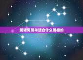属猪男属羊适合什么属相的，农历1992年适合男属羊女属猪的结婚
