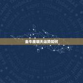 金牛座明天运势如何，金牛座这月运势