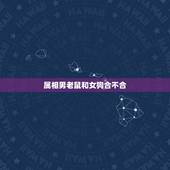 属相男老鼠和女狗合不合，狗和老鼠属相合不合
