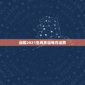 运程2021生肖年运每月运势，2021年十二生肖每月详解