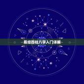 易经四柱八字入门详解，周易八字算命详解