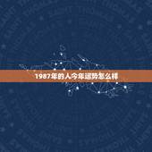 1987年的人今年运势怎么样，兔年出生的人的今年运势如何