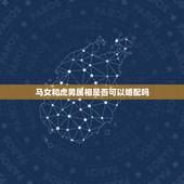 马女和虎男属相是否可以婚配吗，1986年属虎男和1990年属马女相配吗