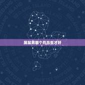 属鼠男哪个月出生才好，2022 属鼠什么时辰出生更好
