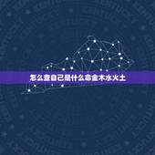 怎么查自己是什么命金木水火土 怎么查询自己是什么命