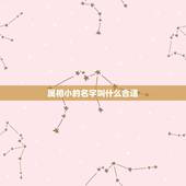 属相小的名字叫什么合适，属鼠女孩子取什么名字好