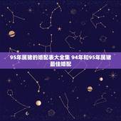 95年属猪的婚配表大全集 94年和95年属猪最佳婚配