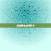 婚配属相禁忌歌决，子鼠卯兔十二生肖口诀