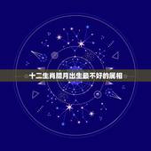 十二生肖腊月出生最不好的属相，按农历算，十二属相哪几个月出生的人命运不