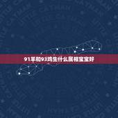 91羊和93鸡生什么属相宝宝好(如何选择组合)