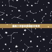生辰八字算命婚姻配对免费，生辰八字免费合婚-算命婚姻-在线八字配对-算