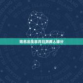 姓名出生年月日测两人缘分，只知道两个人的农历出生年月日可以算出姻缘合不