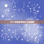1977年属蛇男和什么属相配，属蛇的男人和什么属相最配