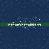 丙子年生女与丙子年生男婚配如何，丙子年生人的婚姻能成功吗