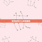 蛇和蛇配什么属相最配，蛇和什么属相最配？