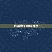 名字大全免费查询2021，2021微信名字大全