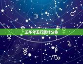 壬午年五行属什么命，免费生辰八字五行查询