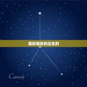 属蛇哪年的出生的，生肖属蛇是哪一年出生的