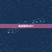 姓名配对2021，姓名配对打分
